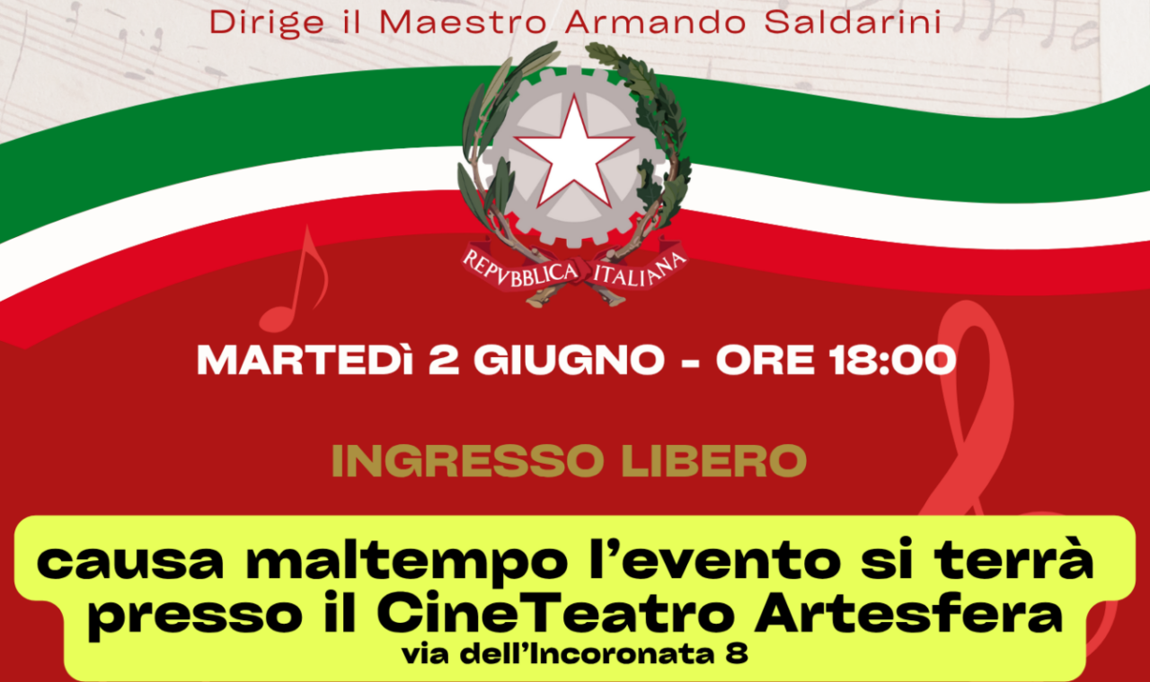Concerto del Corpo Musicale Santa Cecilia al cineteatro Artesfera di Valmadrera