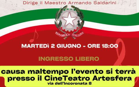 Concerto del Corpo Musicale Santa Cecilia al cineteatro Artesfera di Valmadrera
