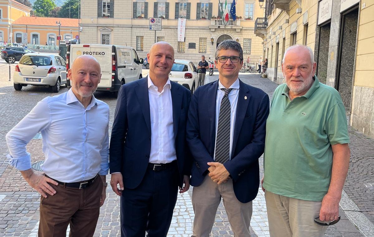 Confcommercio incontra il nuovo sindaco di Lecco, Filippo Boscagli