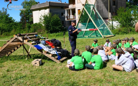 I Carabinieri coinvolgono i giovani nel campo scuola ANA “Rispetto e Natura”