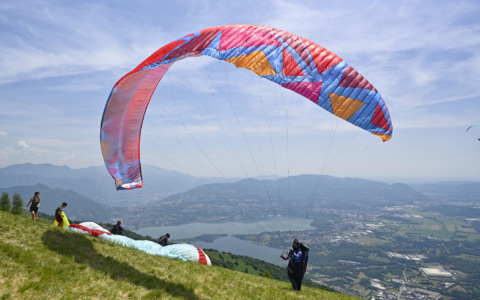 La Coppa delle Regioni di Parapendio 2026 si svolge al Cornizzolo