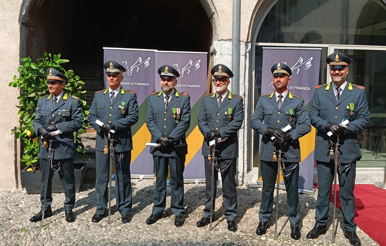 Lecco festeggia il 252° anniversario della Guardia di Finanza con premi ai militari meritevoli