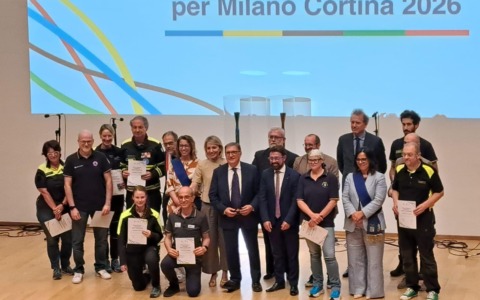 Lecco in primo piano ai ringraziamenti per Milano Cortina 2026: onorati volontari e operatori