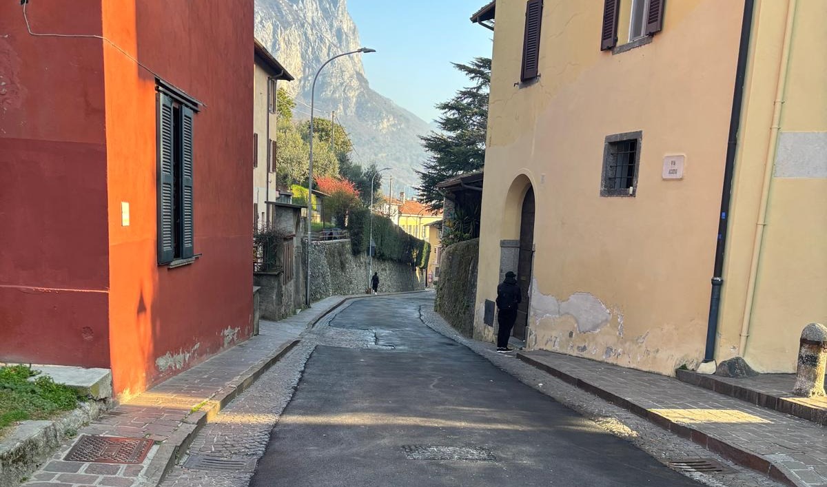 Malgrate: il senso unico in via Agudio parte il 12 giugno