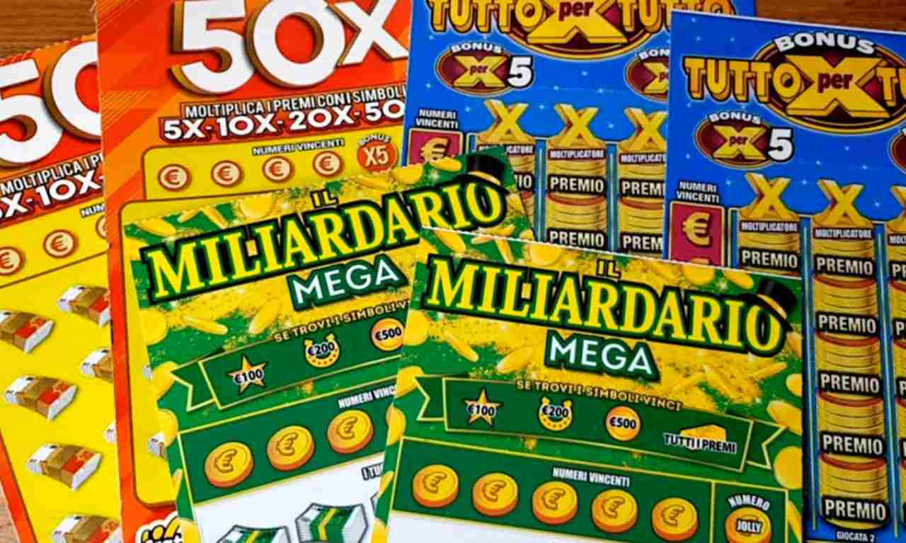 Mandello del Lario: vinti 100mila euro con il Gratta e Vinci