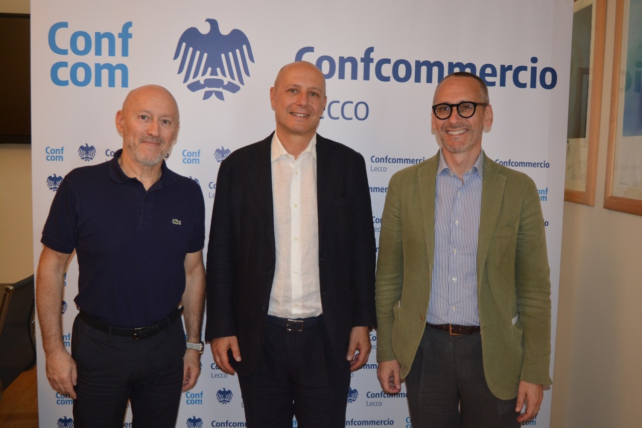 Mauro Piazza, sottosegretario regionale, incontra Confcommercio Lecco