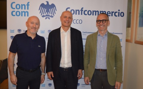 Mauro Piazza, sottosegretario regionale, incontra Confcommercio Lecco