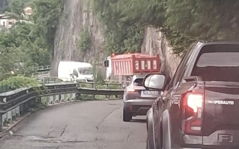 Oliveto Lario: richiesta di intervento per mezzi pesanti sulla ex Ss583