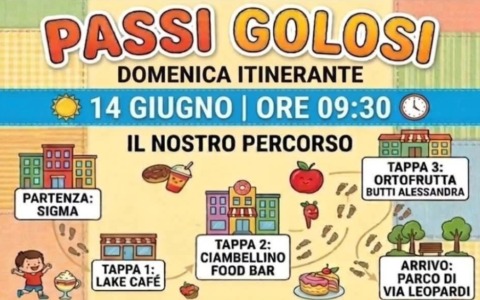 “Passi golosi”: un itinerario gastronomico per famiglie