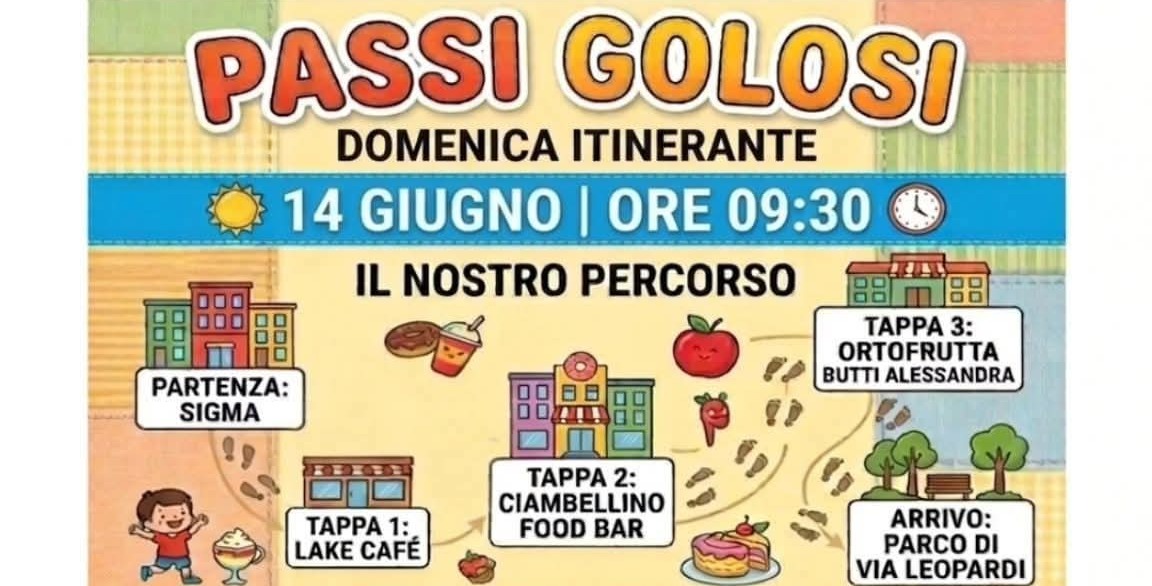 “Passi golosi”: un itinerario gastronomico per famiglie