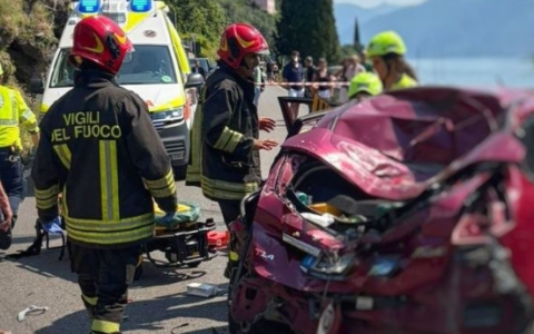 Quattro persone coinvolte in un incidente sulla SP72 a Fiumelatte: strada chiusa temporaneamente