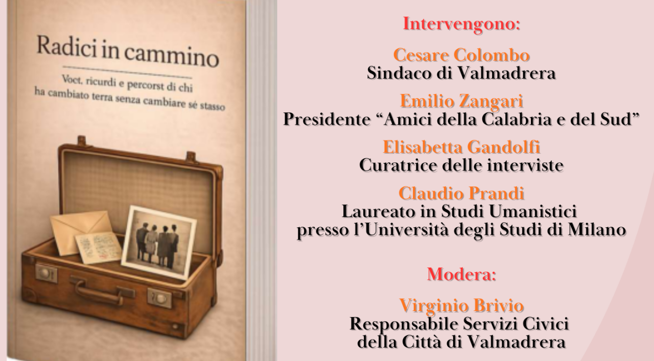 “Radici in cammino”: a Valmadrera le storie dell’emigrazione dal Sud Italia