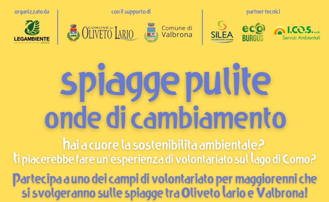 “Spiagge Pulite”: tornano i campi di volontariato di Legambiente