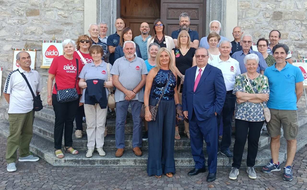 Tre decenni di impegno e speranza: festeggiamenti per l’Aido di Pescate