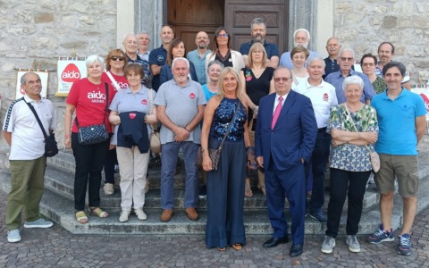 Tre decenni di impegno e speranza: festeggiamenti per l’Aido di Pescate