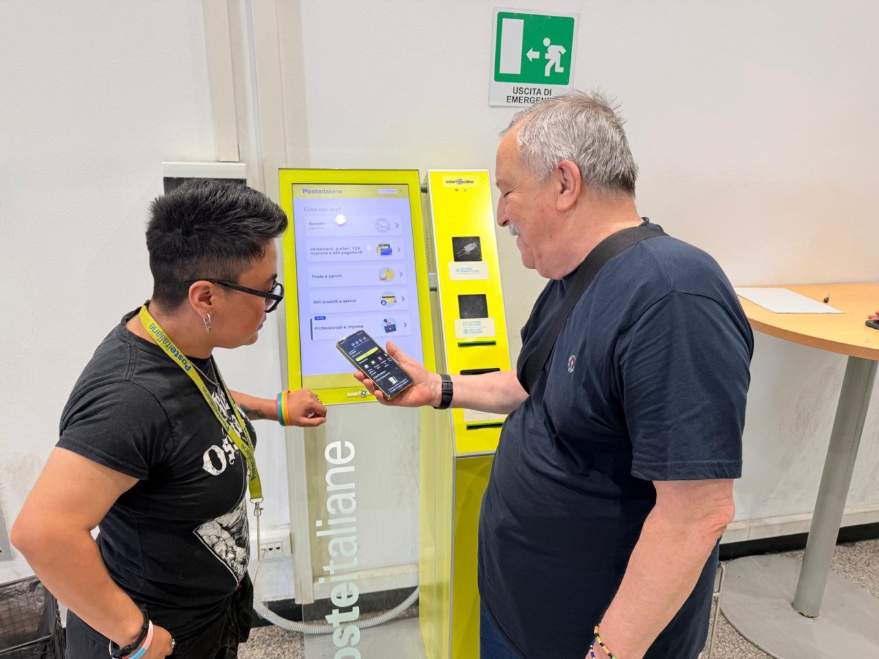 Utilizzo dell’app di Poste Italiane: 1400 over 80 in provincia di Lecco