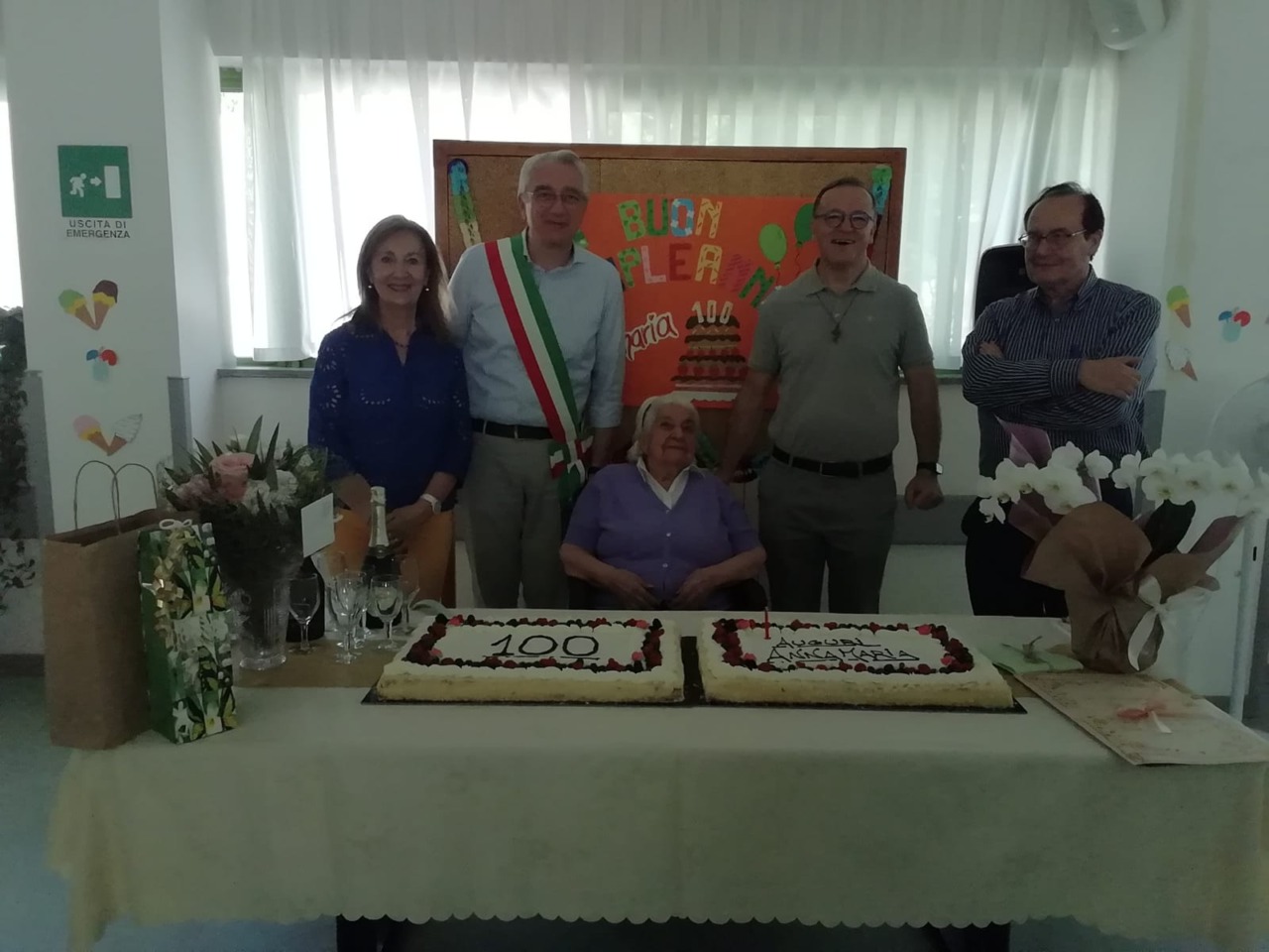 Valmadrera celebra il secolo di vita di Annamaria Vassena