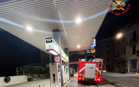 Bellano, fuoriuscita di gasolio al distributore: area messa in sicurezza