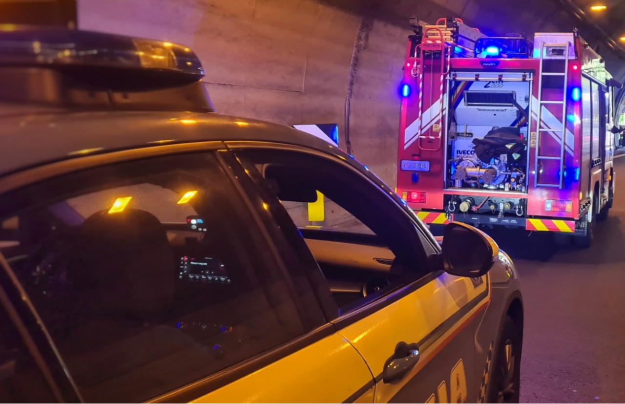 Crollo nella galleria Monte Piazzo: un giovane operaio in gravi condizioni