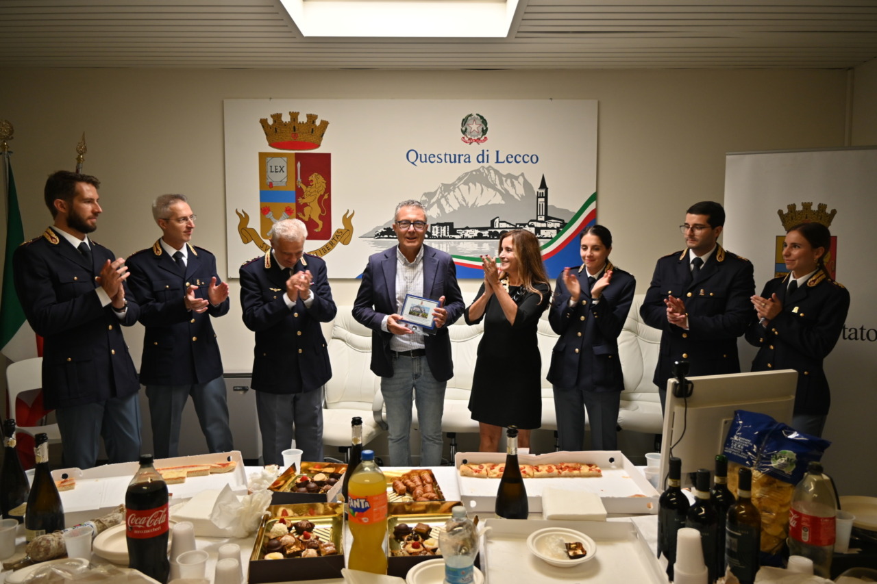 Il Commissario Capo Rosario Torrisi conclude 40 anni di servizio nella Polizia di Stato