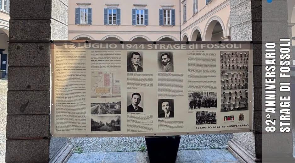 Il Comune di Lecco commemora l’82° anniversario dell’eccidio di Fossoli