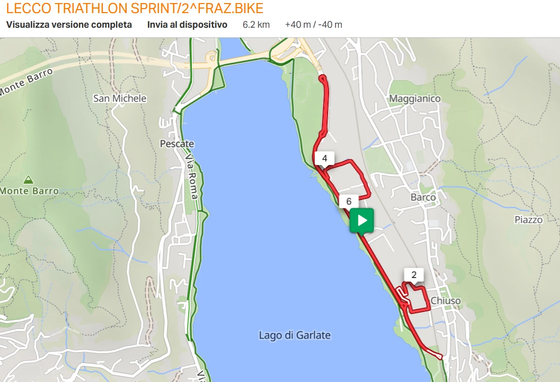 Il Triathlon città di Lecco del 5 luglio: strade chiuse in vista