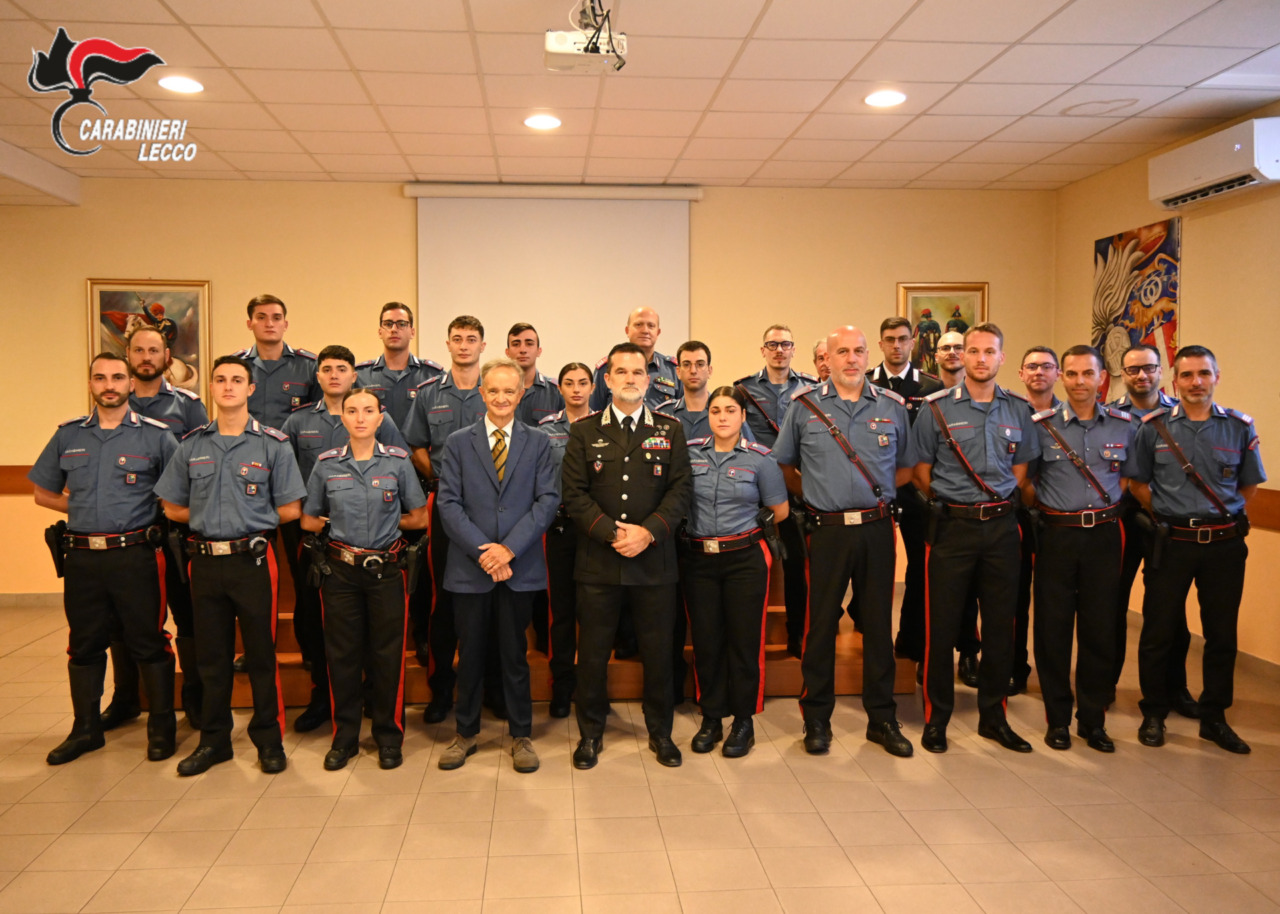 Sedici nuovi Carabinieri per potenziare la sicurezza a Lecco