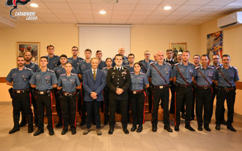 Sedici nuovi Carabinieri per potenziare la sicurezza a Lecco