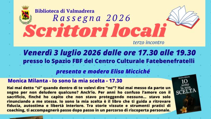 Valmadrera: continua la rassegna per scrittori locali
