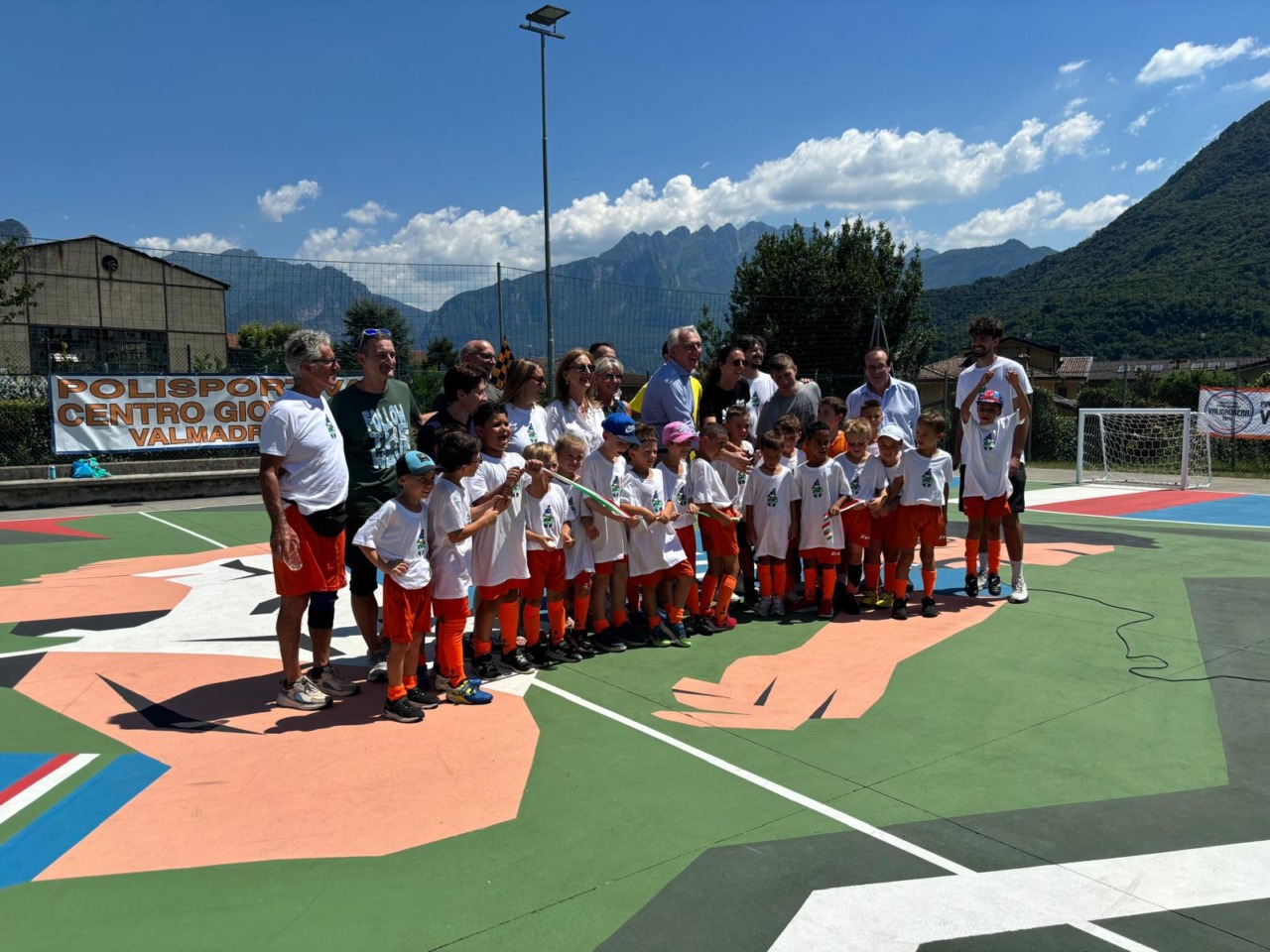 Valmadrera: inaugurato il campetto in onore di Baggio
