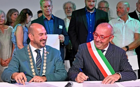 Galbiate e Walluf, siglato il gemellaggio tra le due comunità